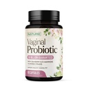 Construit par la nature Probiotiques vaginaux pour les femmes – pH et santé féminine avec prébiotiques, Lactobacillus et extrait de canneberge – 50 milliards CFU – Soutien UT, odor et flore vaginale – 60 capsules