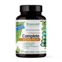 EMERALD LABS Complete 1-Daily Multi - Multivitamine complète pour les hommes et les femmes avec vitamine C, folate méthylé, mélange alimentaire entier et plus pour le soutien immunitaire, santé osseuse et plus* - 60 capsules végétales