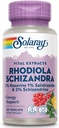 SOLARAY Rhodiola Schizandra - Extrait de Rhodiola Rosea - Supplément de soutien énergétique et de stress occasionnel - Vegan, Lab Vérifié, Garantie de 60 jours - 60 portions, 60 VegCaps