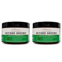 Live Conscient Beyond Greens Concentrated Superfood Powder - Matcha Flavor w/Chlorella, Echinacea, Probiotiques pour le soutien immunitaire et l'énergie - 30 portions (2-Pack)