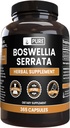 Ingrédients originaux purs Boswellia Serrata (365 Capsules) Pas de Magnésium ou de Rice Fillers, Toujours Pure, Verified Lab