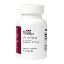 Bariatric Advantage Vitamin A 3,000 mcg - for Bariatric Surgery Patients - Easy-Digest Mini Capsules - Vitamin A Supplements - Eye Health Support* - 60 Count (2 Pack)