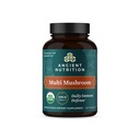 Supplément de champignons de la nutrition antique, Comprimé de soutien immunologique multimusculaire biologique, soutient la réponse au stress, sans gluten, paléo et kéto, 60 comte