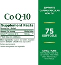Nature's Bounty CoQ10, soutient la santé cardiaque, supplément alimentaire, 100mg, 75 Softgels (paquet de 2)