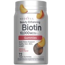 NeoCell biotine 10000mcg Gummées.. 72 Comte.