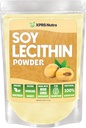 XPRS Nutra Soy Lécithine Poudre Émulsifiant Gras de grade alimentaire - Convient pour la cuisson, la cuisson au four et plus - Vegan Friendly Soy Lécithine Poudre Aide à la cuisson (8 Ounce)