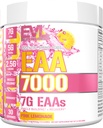 Poudre d'acides aminés des AEA - Acides aminés essentiels des AEA Poudre avant et après l'entraînement pour la construction musculaire support d'endurance et de récupération avec 7g par portion Plus 5g BCAAs (Pink Lemonade, 30 portions)