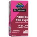 Jardin de la vie Dr Femmes Formulées pH Probiotiques 50 Million CFU, Pre + Pro + Postbiotiques - Soutien digestif, immunitaire et vaginal, pomme de terre, Acacia, métabolites postbiotiques, 30 jours d'approvisionnement