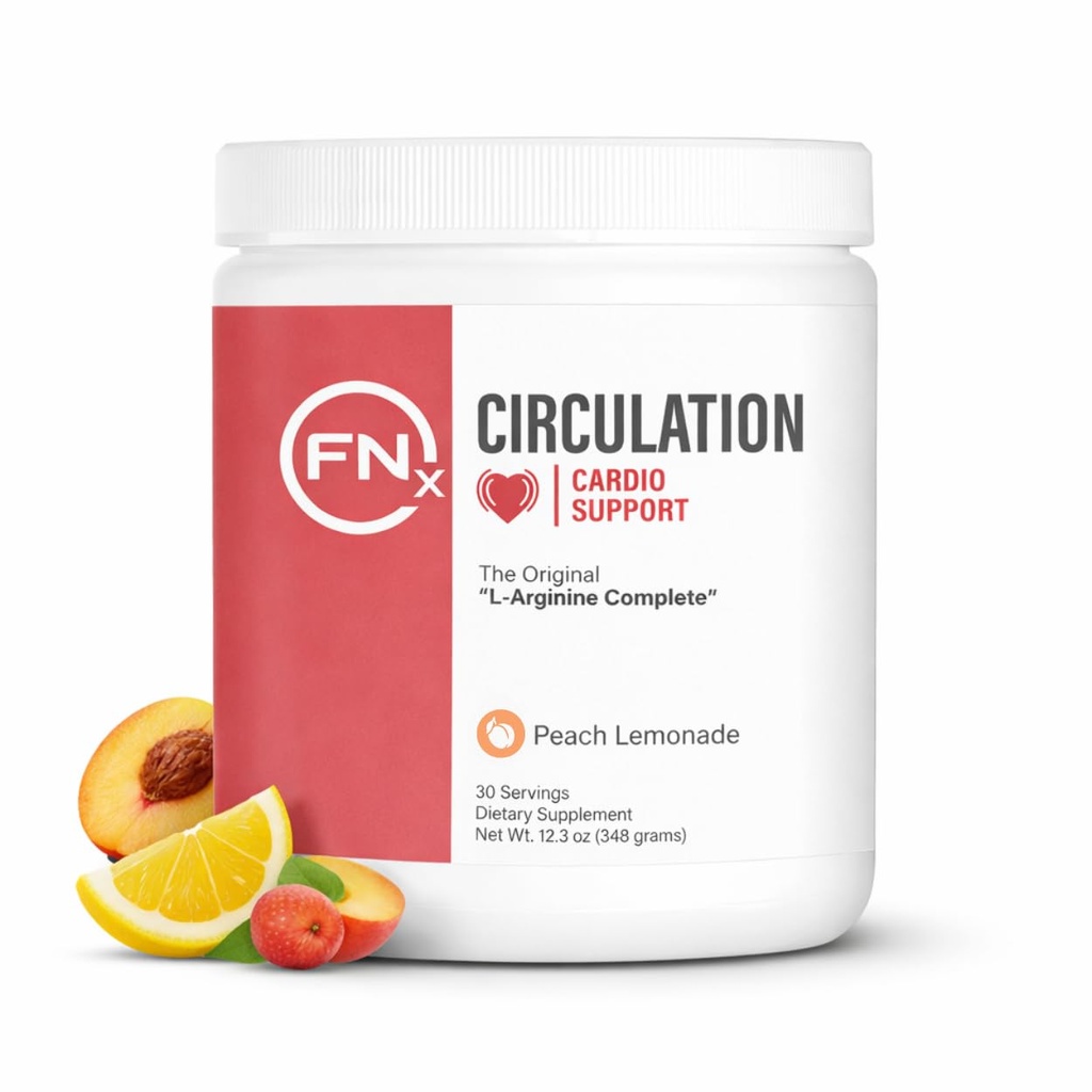 L-Arginine Complete, Peach Lemonade - 5000mg L Arginine, Nitric Oxide Booster, Natural Supplement, Increases Energy and Endurance
