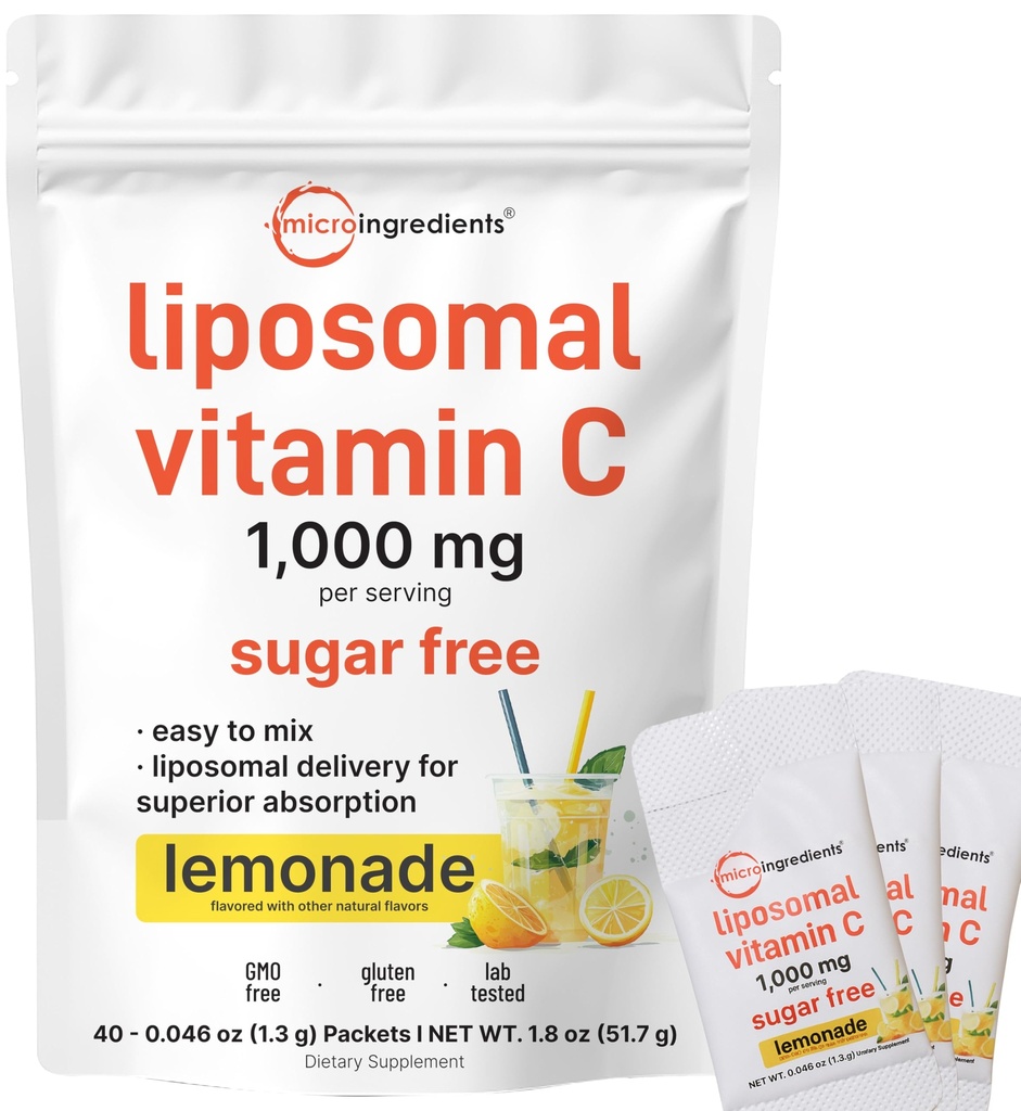 Micro-ingrédients 1000mg Vitamine C Poudre pour usage quotidien