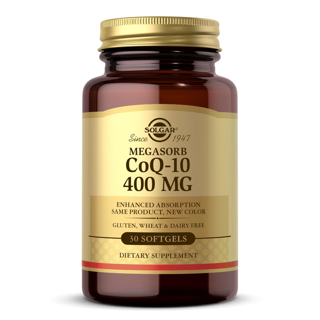 Solgar Megasorb CoQ-10 400 mg 60 Softgels