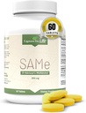Lignans pour la vie SAM-e 200mg, 60 comprimés - Soutien nutritionnel pour adultes, supplément d'humeur et de soutien conjoint, santé du foie, soutien aux fibroïdes et immunitaires, santé du cerveau, supplément de méthionine de S-Adénosyl