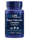 Extension de vie Complexe Super Sélénium, 200 mcg – 3 formes de Sélénium, Vitamine E – Santé cellulaire et soutien à la longévité – Sans gluten, sans OGM, végétarien, 1 jour – 200 capsules