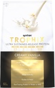 Syntrax Nutrition Trophix, Ultra Sustained-Release Protein Powder Blend, Creamy Vanilla 2 lbs, Real Vanilla Bean Specks