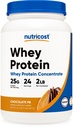 Nutricost Whey Protein Concentrate (Beurre d'arachides chocolatée) 2LBS - Sans gluten et sans OGM