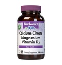 Bluebonnet Nutrition Calcium Citrate Magnésium Plus Vitamine D3 Caplets, Bone Health & Muscle Relaxation, Non OGM, Gluten, Sans soja et sans lait, Casher, Blanc, Non aromatisé, 180 Compte