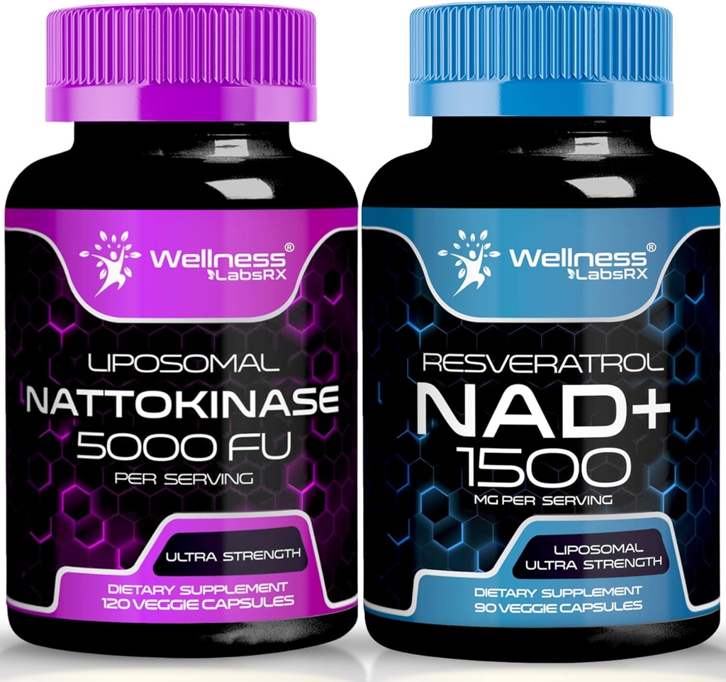 Gélules NAD WELLNESS LABSRX │Gélules de nattokinase
