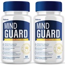(2 Pack) Mind Guard Brain Supplement Capsules, MindGuard Memory Pills Brain Health Nootropic Booster Clarity Focus Advanced Formula Premium Cognitive Function Support All Natural Ingredients (120 Ct)