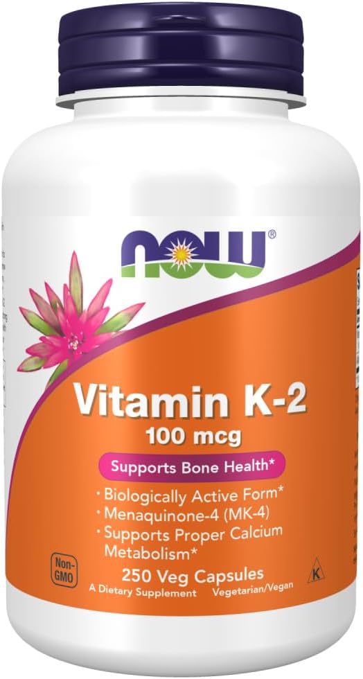Alimentations Vitamine K-2, 250 Capsule végétale