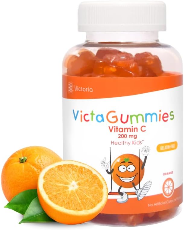 Dr. T VictaGummies Vitamine C Gummies x3 – Soutien immunitaire pour les enfants – naturellement aromatisé, végétalien (1)