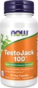MAINTENANT Foods Supplements, TestoJackTM 100 avec LJ100®, un puissant extrait standardisé de Tongkat Ali (Eurycoma longifolia), Tribulus et ZMA®, 60 gélules