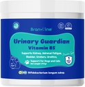 Gardien urinaire pour chiens et chats - soutient le rein, la fatigue adrénale, Bladder, Urethers, Urethra, Bacon végétalien Flavor (117g) (Vitamine B5)