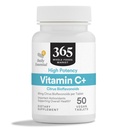 365 par marché des aliments entiers, complexe de vitamine C haute puissance, 50 comprimés