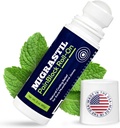 Basic Vigor Migrastil PainBlock Roll-On, 3 oz - Topical Roll-On for Muscle Aches, Cramps, Joint & Nerve Discomfort. Works Great on Shoulders, Neck, Feet, Knees, Legs, Back, Elbows, HIPS, Etc.
