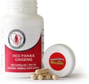 Dairyland Management LLC 100% Authentic Korean Red Panax Ginseng Capsules -500 mg. Potent Ginseng Root Extract Poudre - Pas de remplissage, de liants ou d'autres additifs. (150 ct)