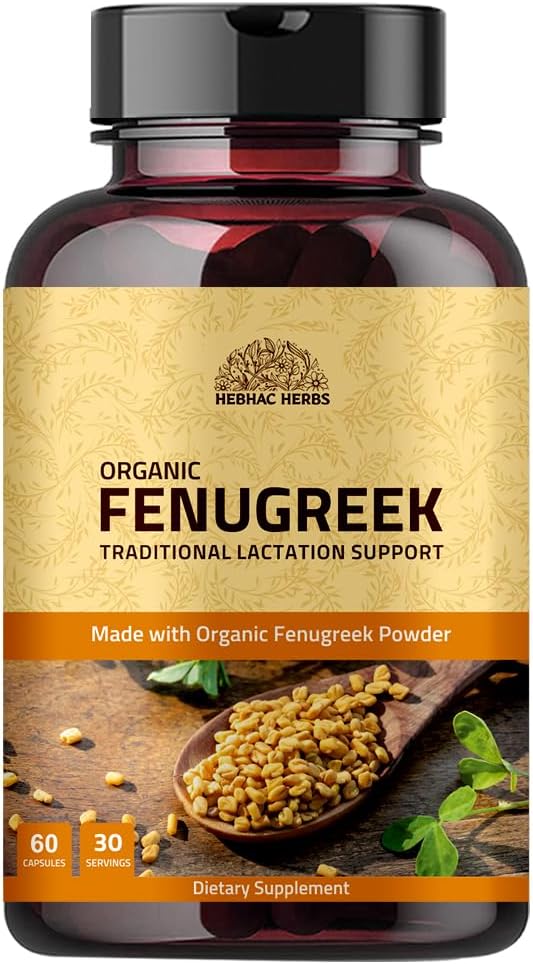 Fenugreek Capsules pour femmes (60 Capsules)
