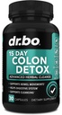 Détox nettoyant Colon pour le poids flush - Pilules nettoyantes intestinales et probiotiques de 15 jours - Laxatif naturel rapide pour le soulagement de la constipation - Suppléments de mouvement Bowel pour le ballonnement de l'estomac, soutien de la perte Gut