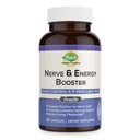 Supplément ALA - Acide Lipoïque R-Alpha 300mg & Acétyl L-carnitine 1000mg - Nerve & Energy Booster pour la fonction nerveuse, cardiovasculaire, cognitive et antioxydant, 60 Capsules, 30 Jours d'approvisionnement