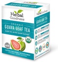 Goyava Leaf Tea 24 Sacs à thé - 100% bio naturel Goyava feuilles Thé - Hojas De Guayaba Organica pour le soutien immunitaire, la digestion et la relaxation