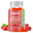 Magnésium Glycinat Gommies 500mg Supplément de magnésium Gommies, Thréonate 200mg, Vitamine D,B6,B12,Calm Mood, Muscle Relief, Nerve Health, Bone Support- 60 comtes