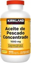 Kirkland Signature Huile de poisson 1000mg, 400 Compte
