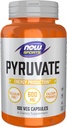 MAINTENANT Aliments Sports Nutrition, Pyruvate (acide pyruvique) 600 mg, Production d'énergie*, 100 gélules