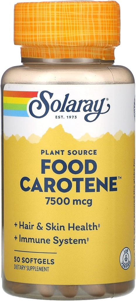 SOLARAY Nourriture Carotène