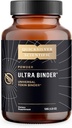 Quicksilver Scientific Ultra Binder Powder - Binder multi-toxines avec poudre d'argile de bentonite, détox de zéolite et charbon de bois - Supplément pour le soutien Gut et le processus d'élimination des toxines du corps (120g)