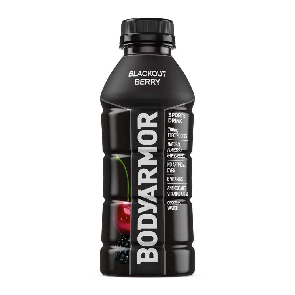 BODYARMOR Sports Drink, Blackout Berry, 16 Fl Oz