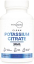 Citrate de potassium de type Zéro (99mg, 120 gélules) - Sans gluten, sans OGM