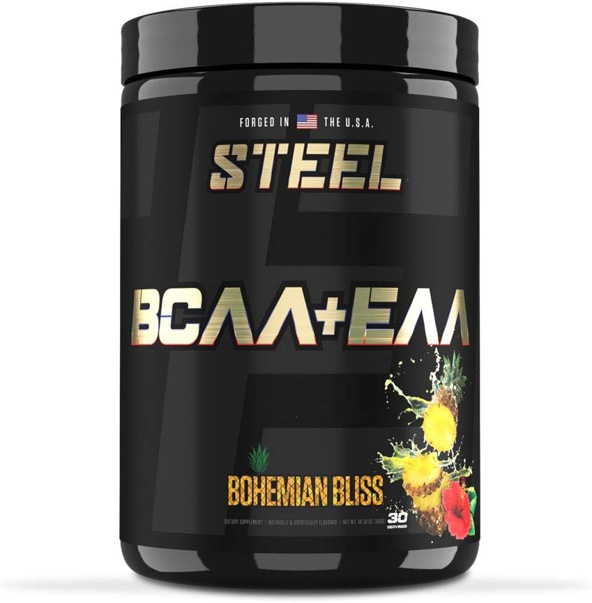 Suppléments en acier à haute performance BCAA EAA Powder (en anglais seulement) favorise la croissance musculaire maigre et l'endurance d'entraînement.