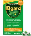 IBgard avec vitamine D, capsules d'huile de menthe poivrée, soutient la santé immunitaire et GI, 48 capsules (exclusive)