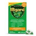 IBgard avec vitamine D, capsules d'huile de menthe poivrée, soutient la santé immunitaire et GI, 48 capsules (exclusive)