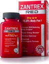 Zantrex Red Fat Burner & Active Energy Booster Supplément prend en charge le sculpting corporel, la concentration accrue et la performance d'entraînement.