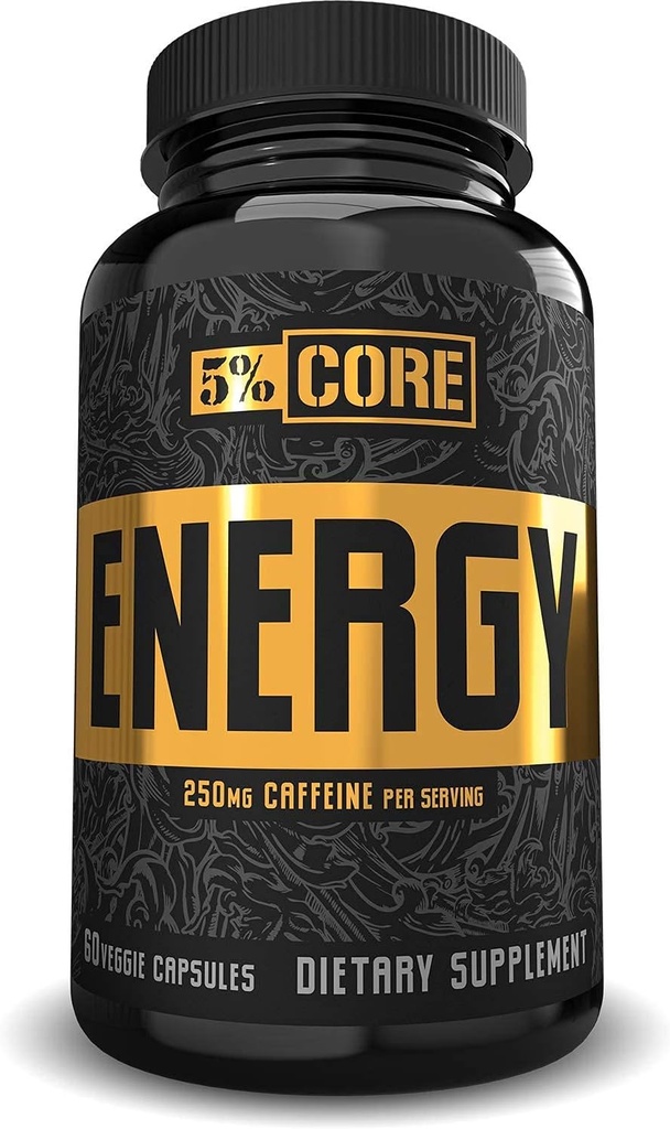 5% Nutrition - 5% Core ENERGY - 60 Veggie Capsules