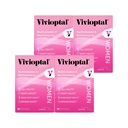 Femmes Vivioptales, 90 Capsules (1 an d'approvisionnement), CoQ10 & Omega-3, Multivitamine & Multiminérale, sans gluten, formule allemande
