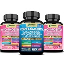 Soothe & Smooth Bundle: Cortisol & Myo-Inositol Supplement with Ashwagandha, L-Theanine, Magnesium, D-Chiro Inositol, DIM, Chasteberry & Berberine