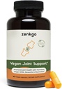 Turmeric, Vegan MSM, Boswellia, Quercetin - Vegan Joint Support Supplément, favorise la mobilité et la flexibilité, la fonction et le confort, la réparation du cartilage, le mouvement lisse, le vieillissement sain(60Ct/30Day)