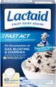 Lactaid Fast Act Lactose Intolérance Relief Chewables with Natural Lactase Enzyme to prevent Gas, Bloaging & Diarrhée Du fait de la sensibilité à la lactose, On-the-Go, Vanilla Twist Flavor, 60 x 1 ct