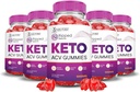 Laboratoires Justifiés (5 résultats d'un pack d'aggloméré Keto ACV Gummies Advanced Formula 1000MG Résultats d'agglomérés Formulés avec du jus de betterave à grenade en poudre B12 Vegan Non OGM 300 Gummys